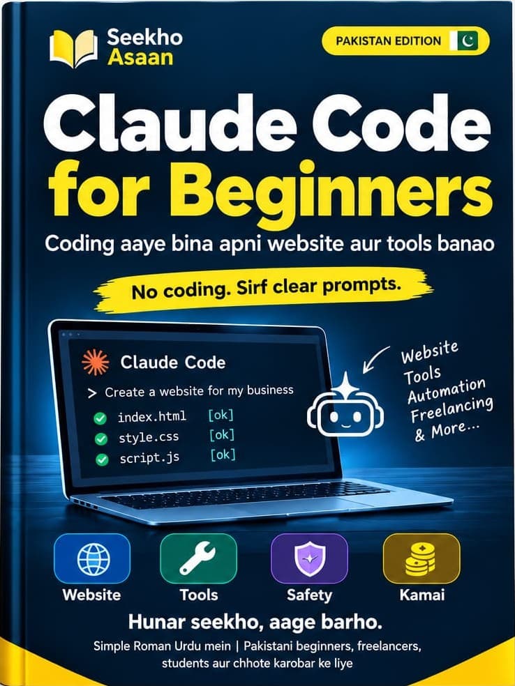 Claude Code for Beginners eBook ka cover